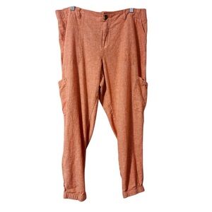 Sonoma Orange Ankle Pants